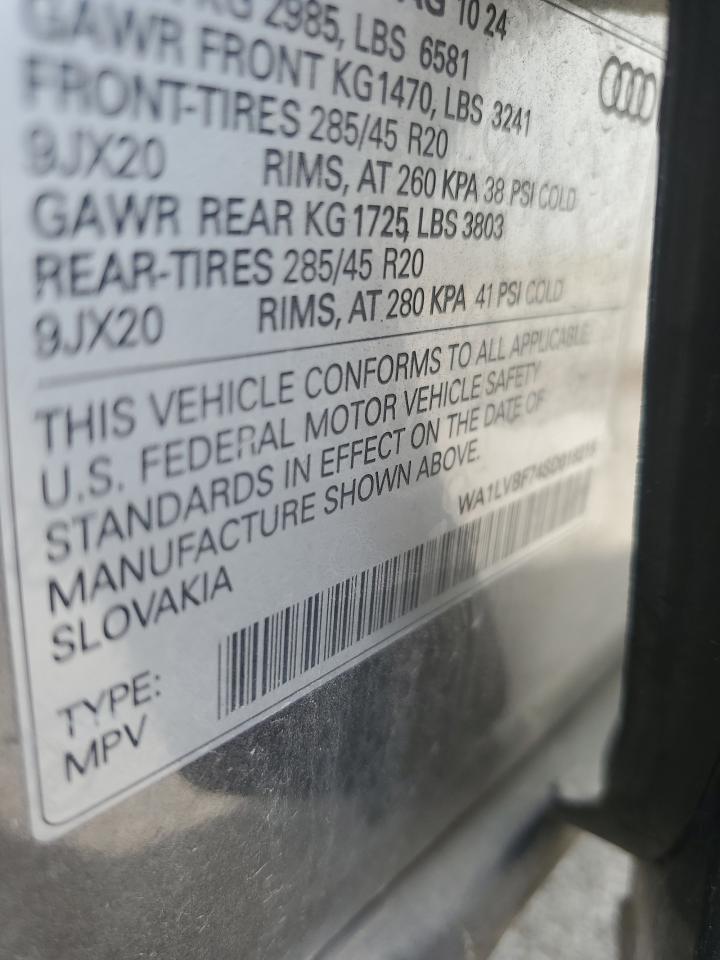 2025 Audi Q7 Premium Plus VIN: WA1LVBF74SD018215 Lot: 84448295