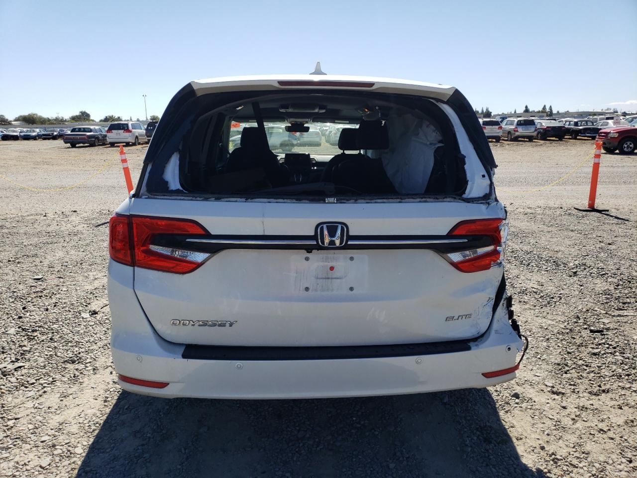 2022 Honda Odyssey Elite VIN: 5FNRL6H98NB055907 Lot: 86170225