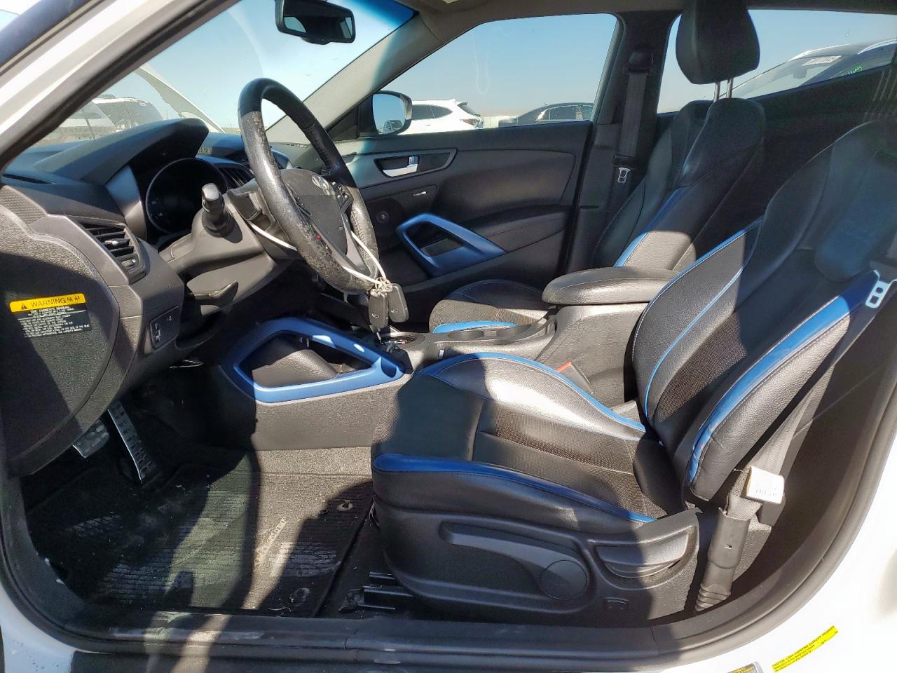 2013 Hyundai Veloster Turbo VIN: KMHTC6AE2DU144807 Lot: 86144025