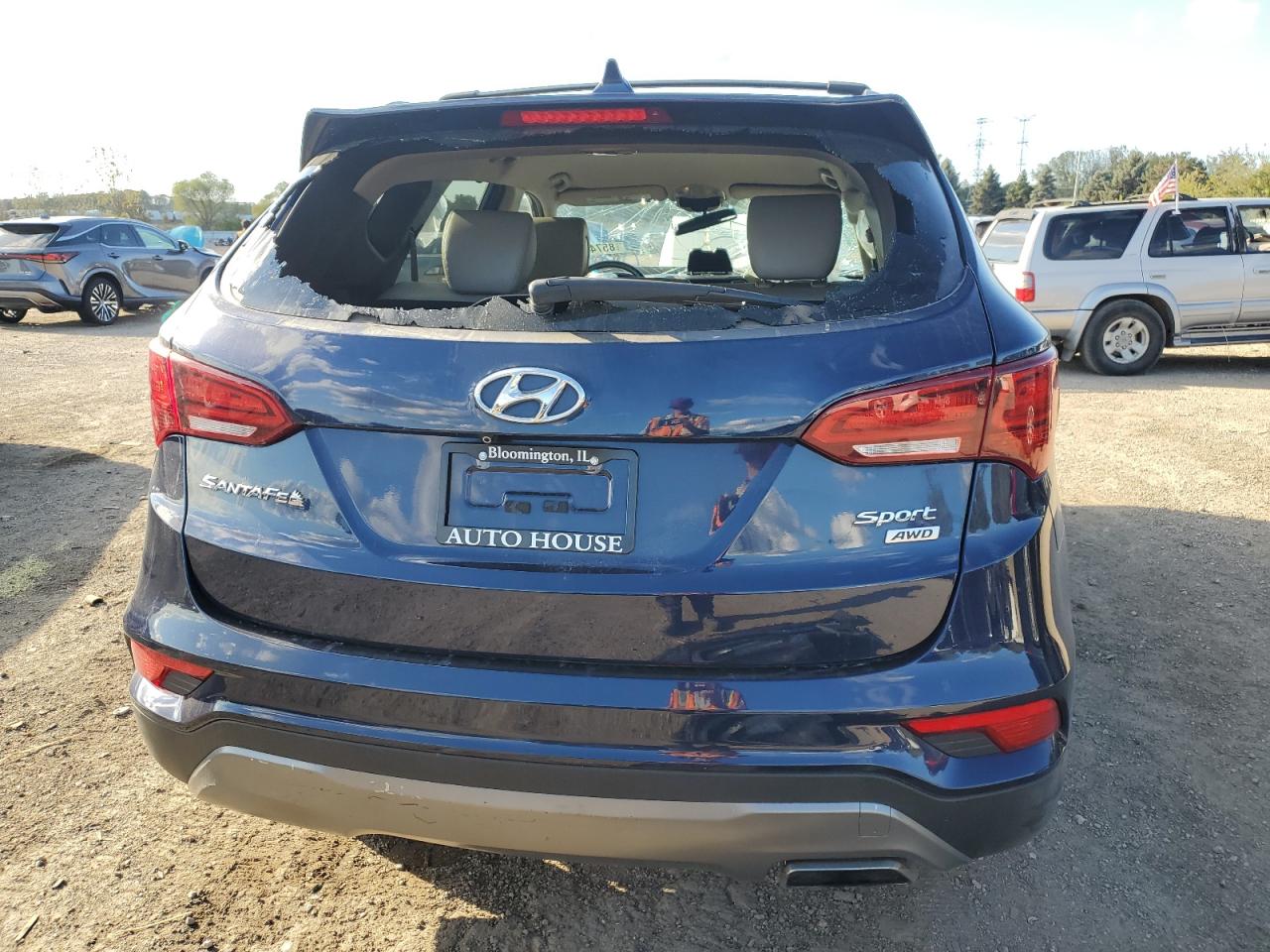 2017 Hyundai Santa Fe Sport VIN: 5XYZUDLB1HG400705 Lot: 85747935