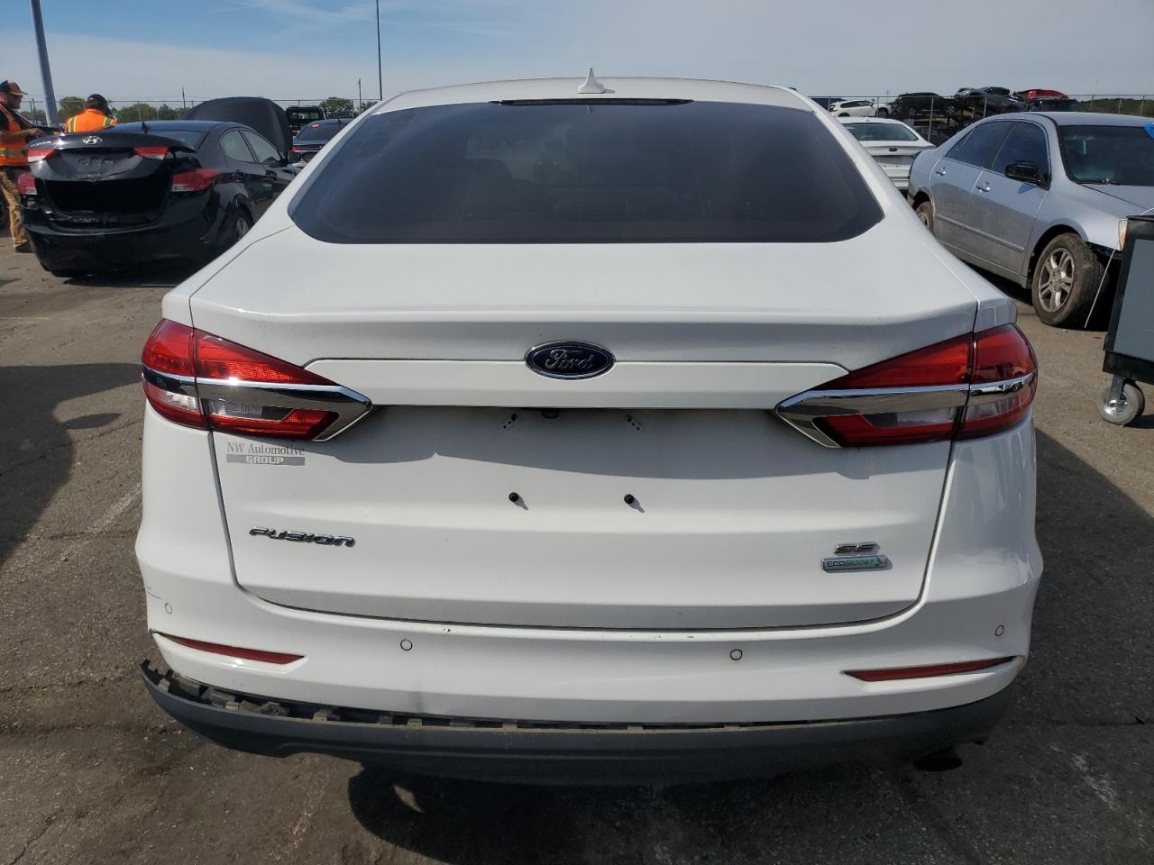 2019 Ford Fusion Se VIN: 3FA6P0HD2KR126284 Lot: 86146645