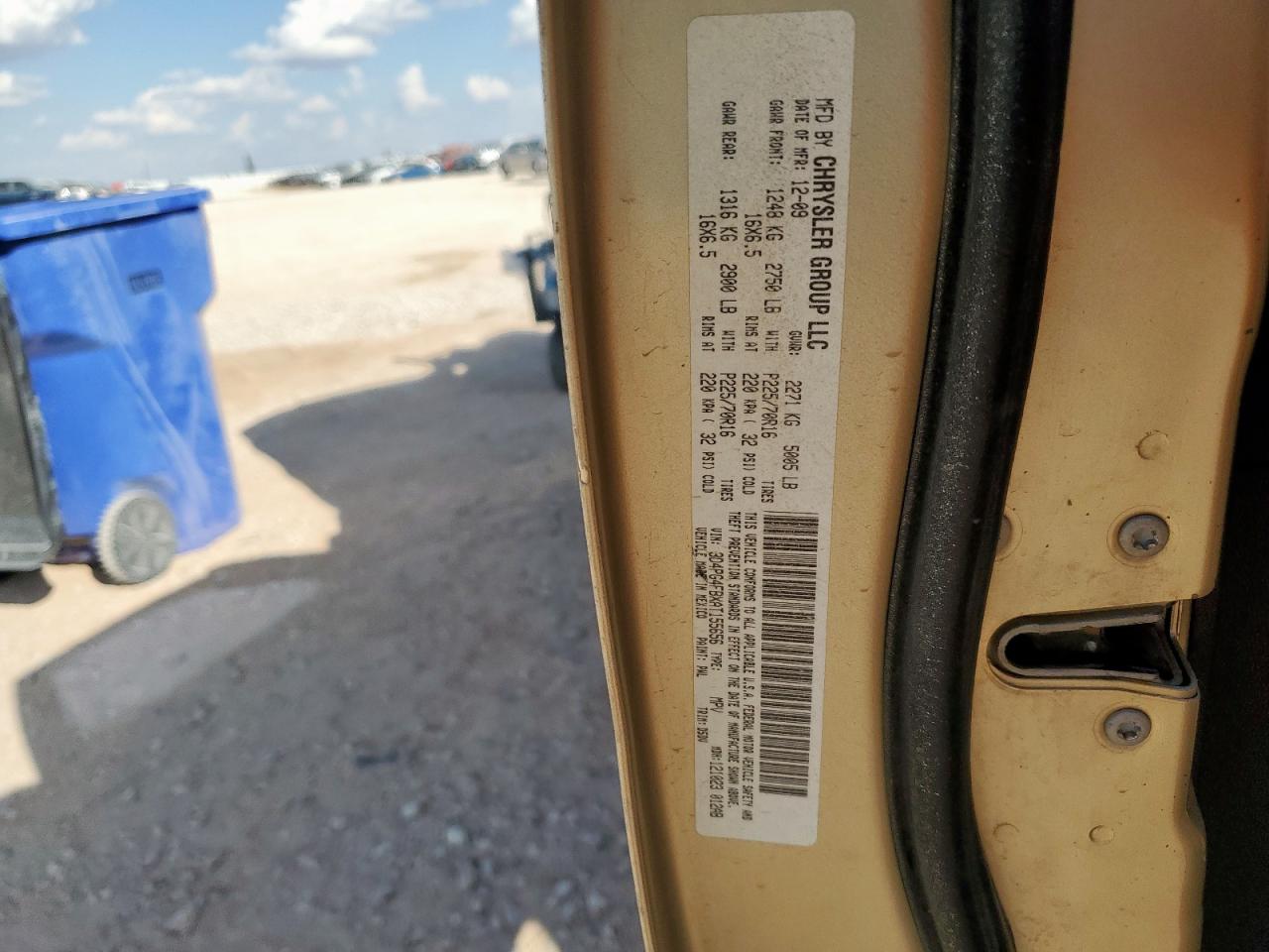 2010 Dodge Journey Se VIN: 3D4PG4FBXAT155656 Lot: 86303165