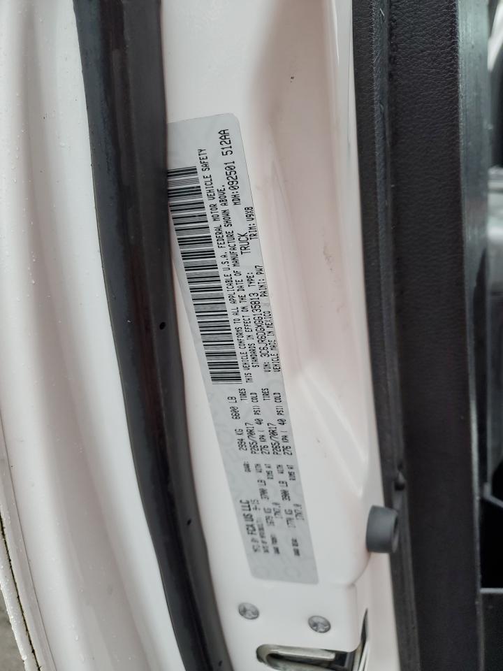 2016 Ram 1500 St VIN: 3C6JR6DGXGG135813 Lot: 87399715