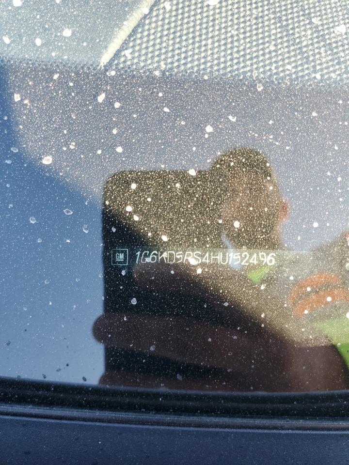 2017 Cadillac Ct6 Luxury VIN: 1G6KD5RS4HU152496 Lot: 86663585