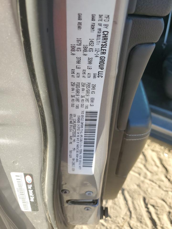 2015 Jeep Grand Cherokee Limited VIN: 1C4RJFBG4FC725335 Lot: 85258055