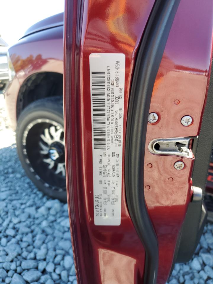 2019 Ram 1500 Classic Tradesman VIN: 1C6RR7FG2KS501268 Lot: 82549615