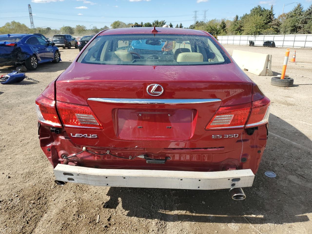 2010 Lexus Es 350 VIN: JTHBK1EG6A2346766 Lot: 85649535