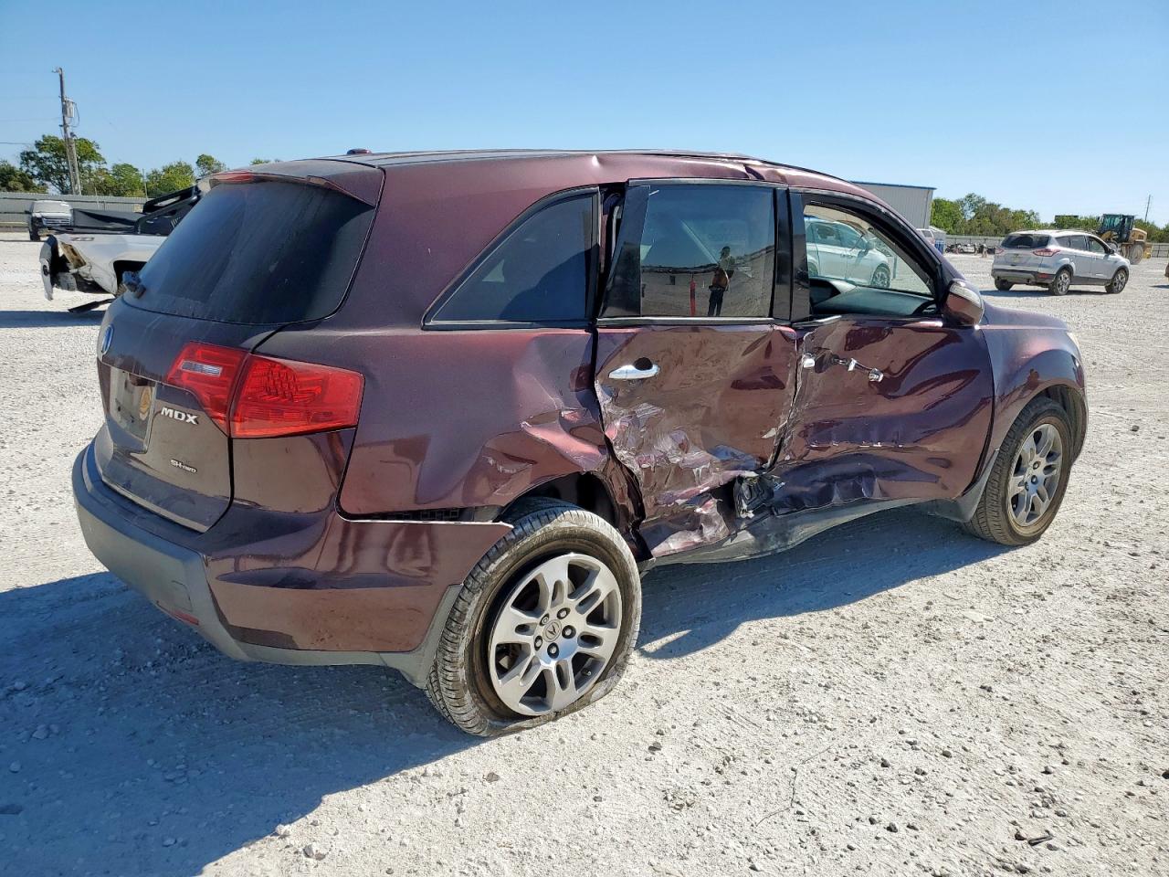 2007 Acura Mdx Technology brown null gas 2HNYD28317H547456 photo #4