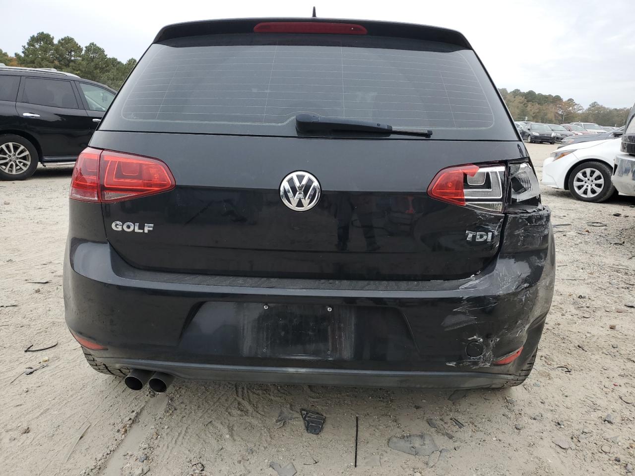 2015 Volkswagen Golf Tdi VIN: 3VW2A7AU9FM027636 Lot: 89680095