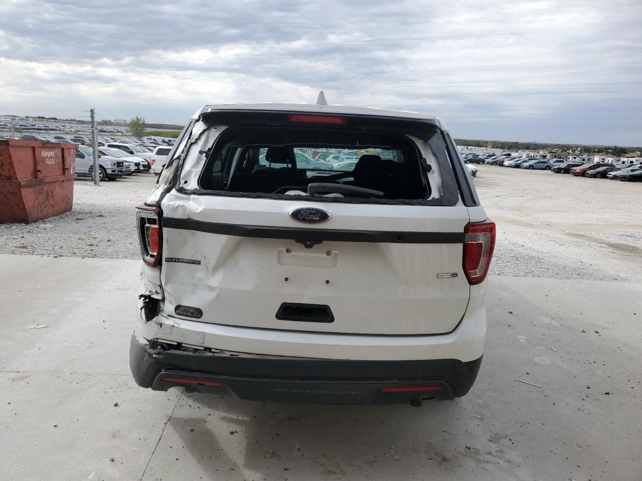 2016 Ford Explorer Police Interceptor VIN: 1FM5K8AR6GGB81176 Lot: 84484985