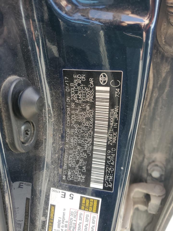 2017 Toyota Prius V VIN: JTDZN3EU2HJ066903 Lot: 82201745