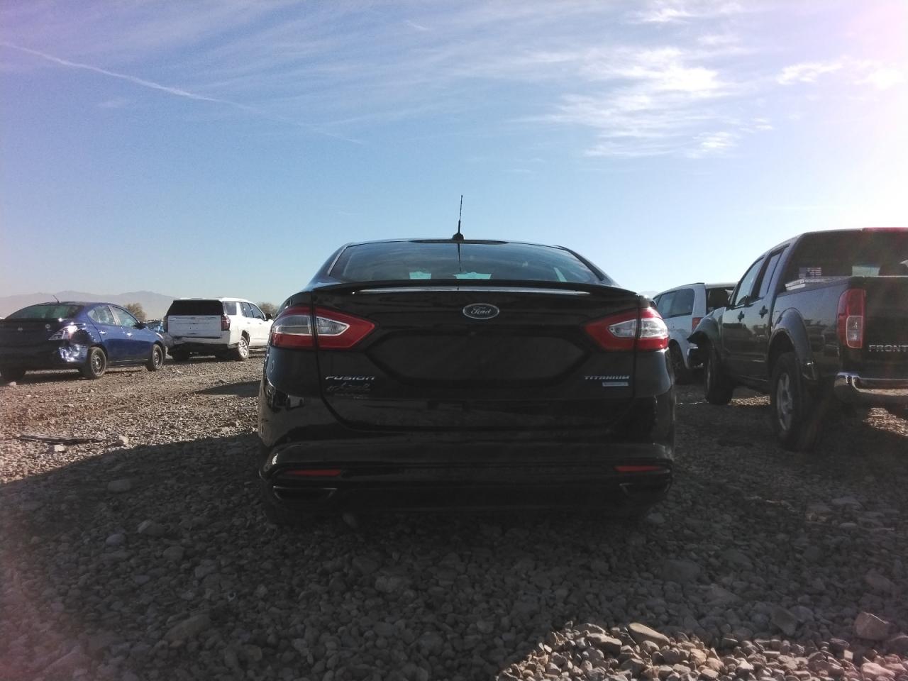 2016 Ford Fusion Titanium VIN: 3FA6P0K92GR160480 Lot: 87106035