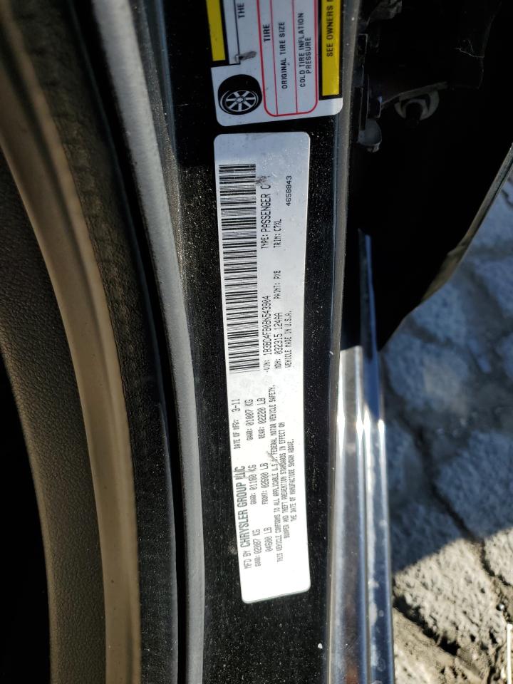 2011 Dodge Avenger Express VIN: 1B3BD4FB0BN543904 Lot: 82292565