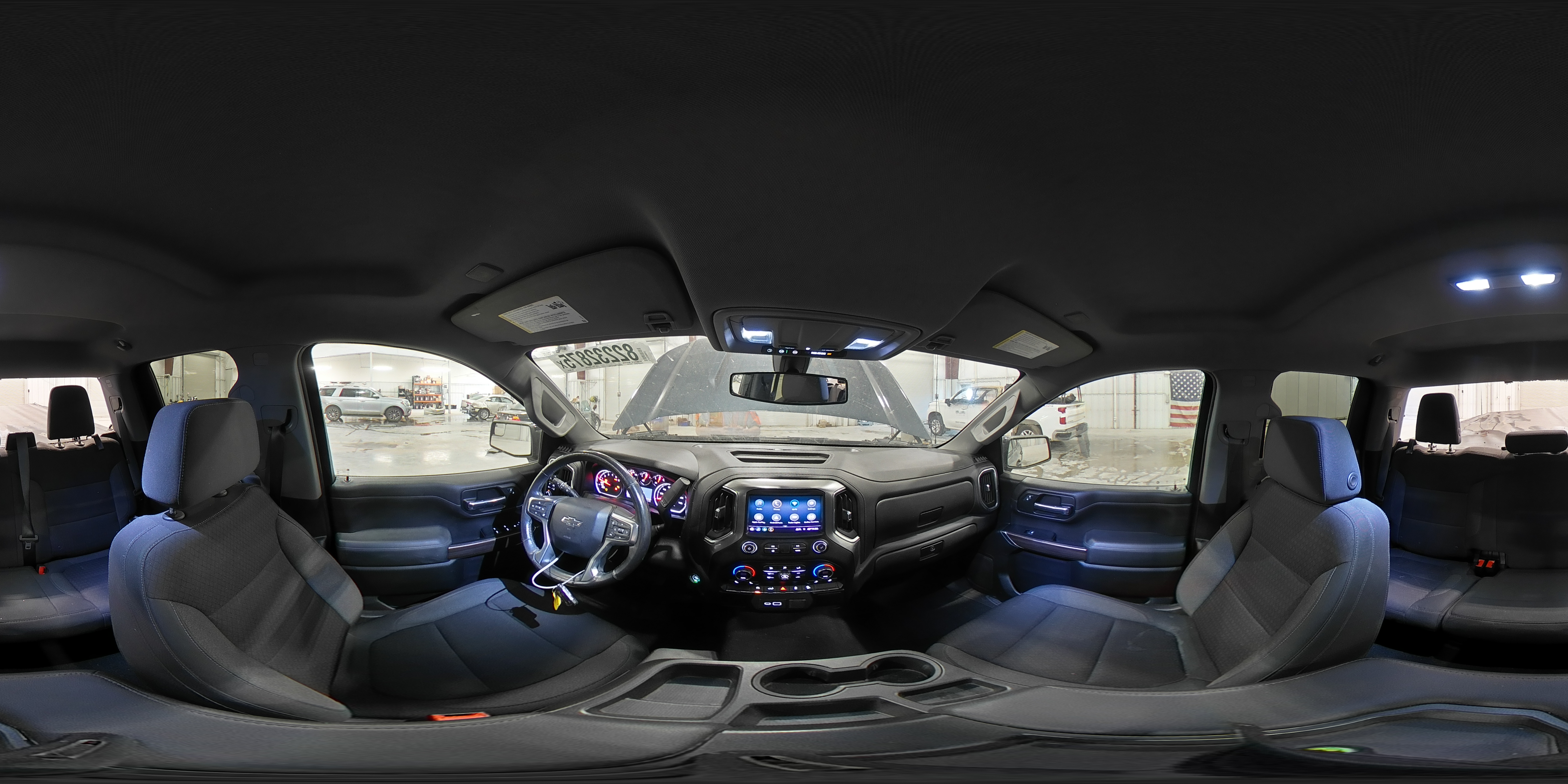 2019 Chevrolet Silverado K1500 Rst VIN: 1GCRYEED8KZ353108 Lot: 82232875