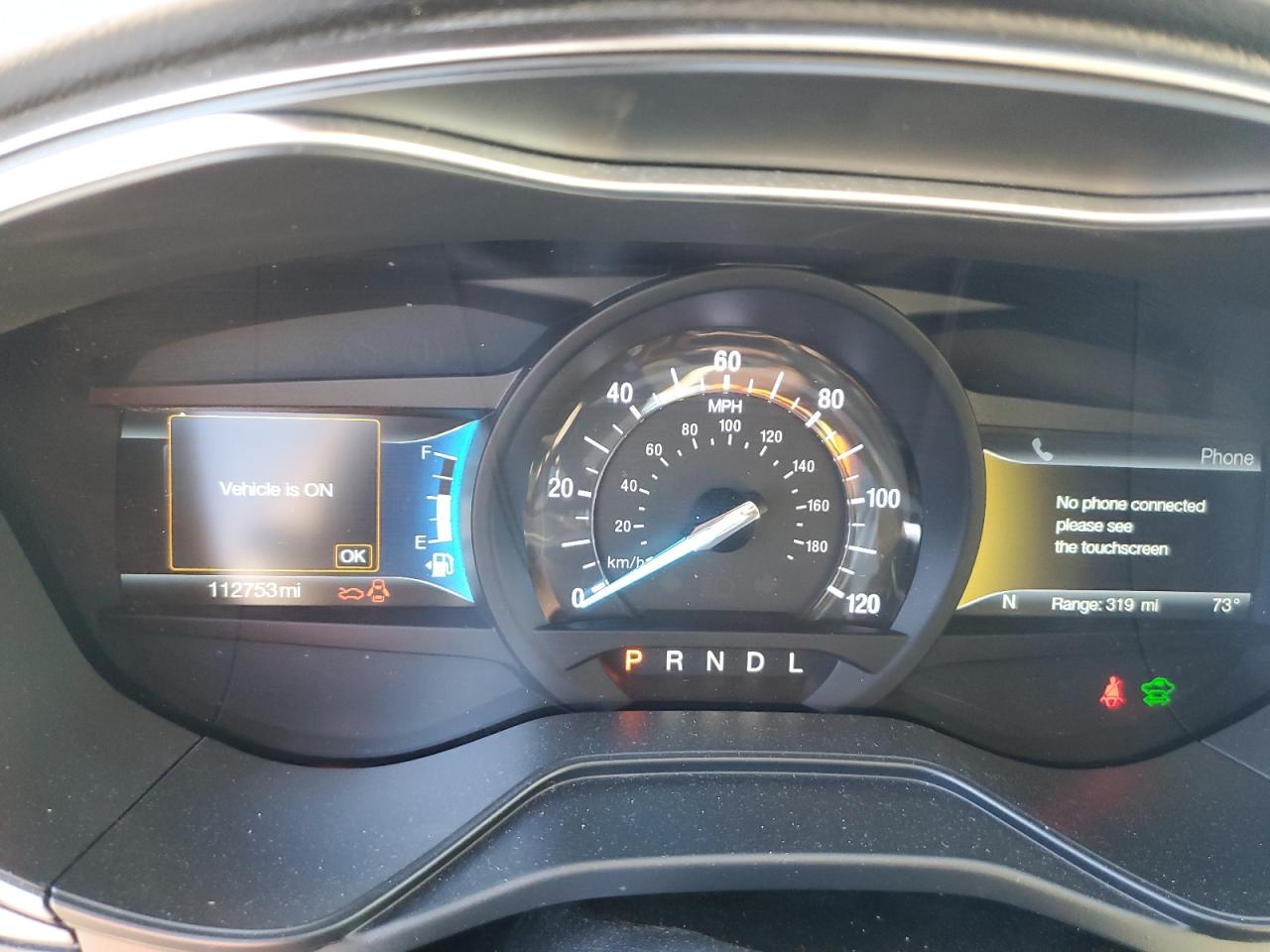 2019 Ford Fusion Se VIN: 3FA6P0LU4KR236082 Lot: 86073625