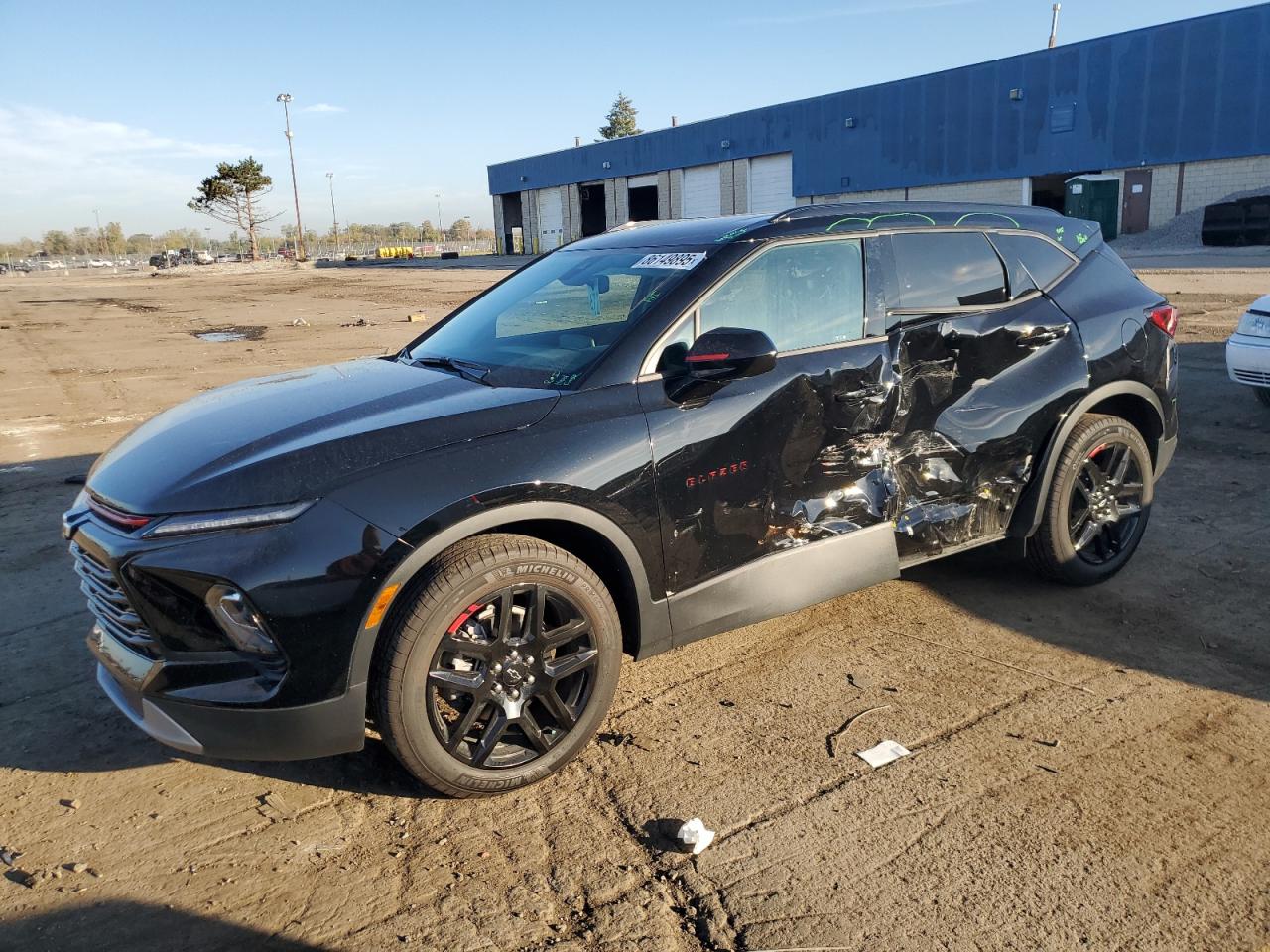 2024 Chevrolet Blazer 2Lt black null gasoline 3GNKBCR44RS270968 photo #1