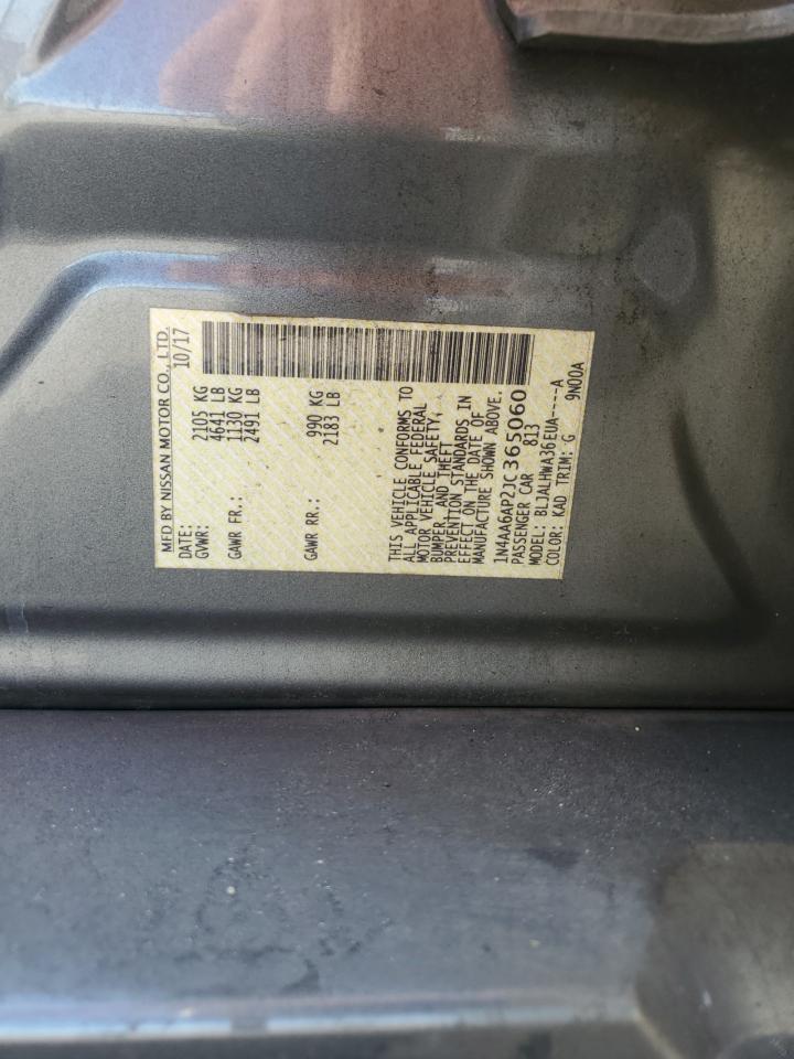 2018 Nissan Maxima 3.5S VIN: 1N4AA6AP2JC365060 Lot: 90538185