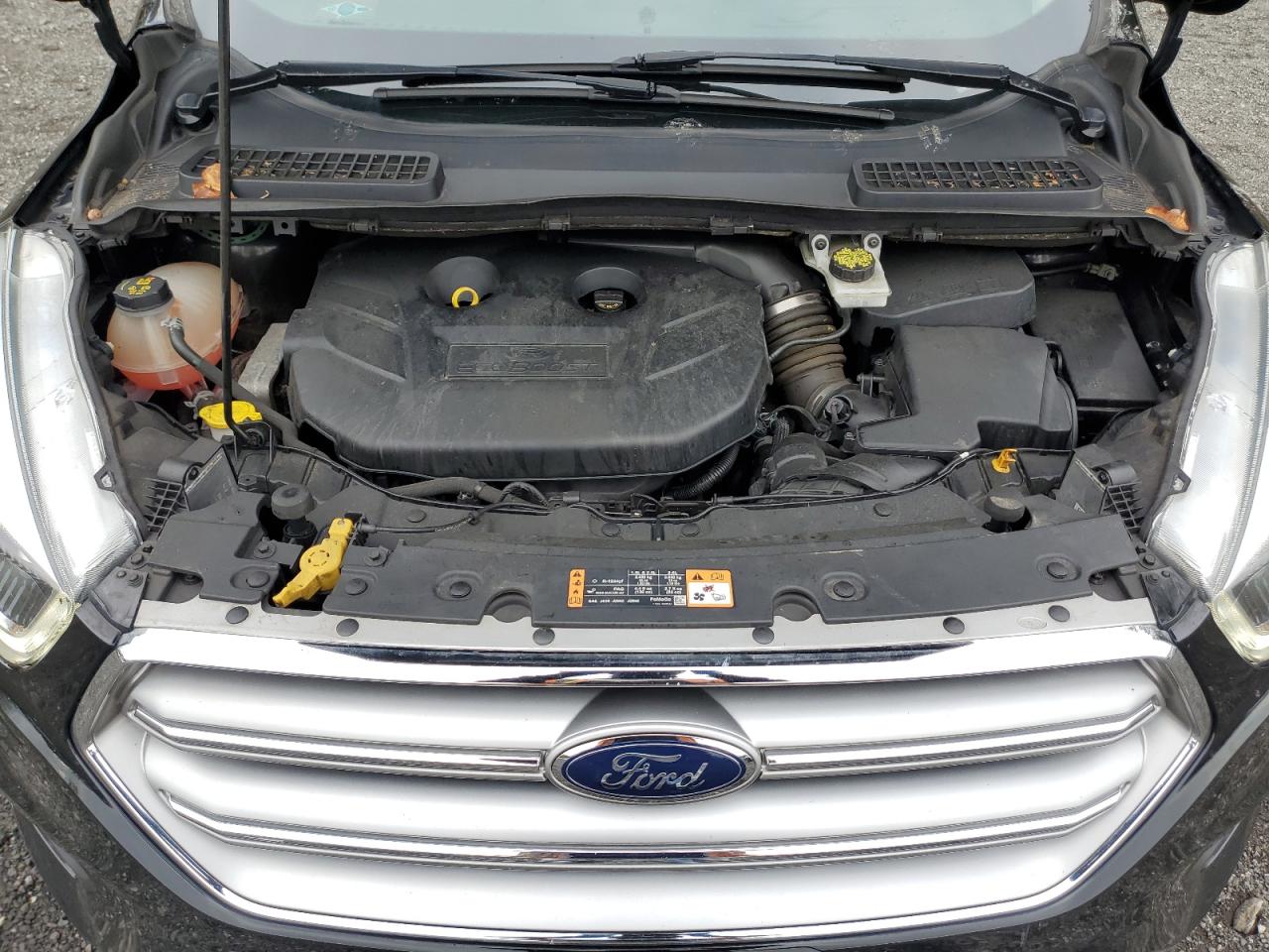 2017 Ford Escape Titanium VIN: 1FMCU0J90HUB64587 Lot: 86682055