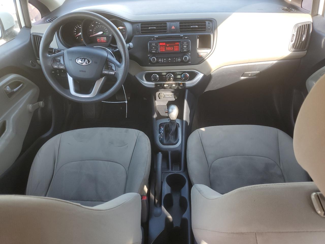 2015 Kia Rio Lx VIN: KNADM4A30F6437103 Lot: 90350255