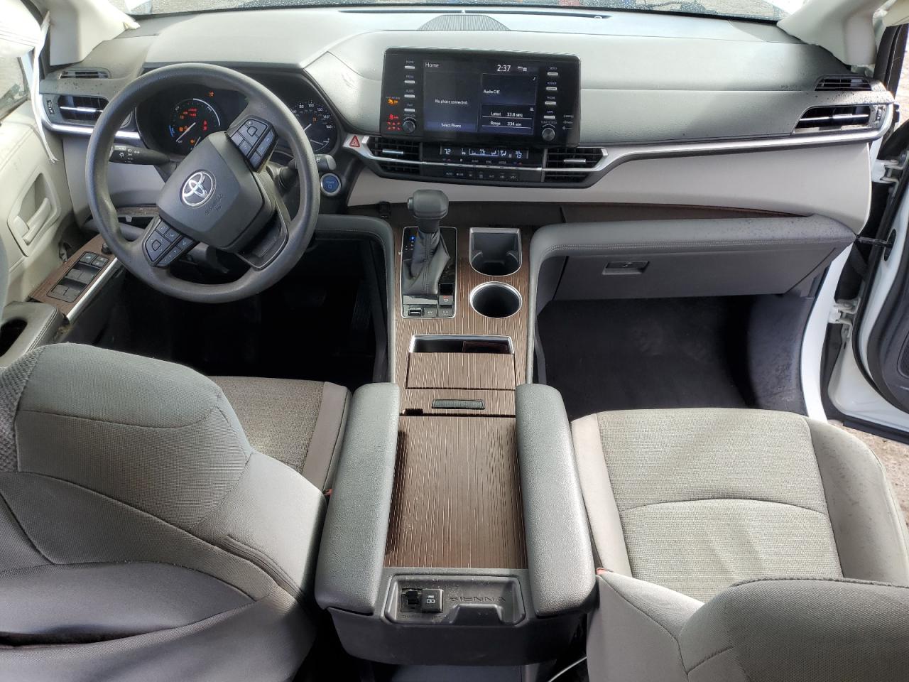 2022 Toyota Sienna Le VIN: 5TDKRKEC1NS111366 Lot: 89430885