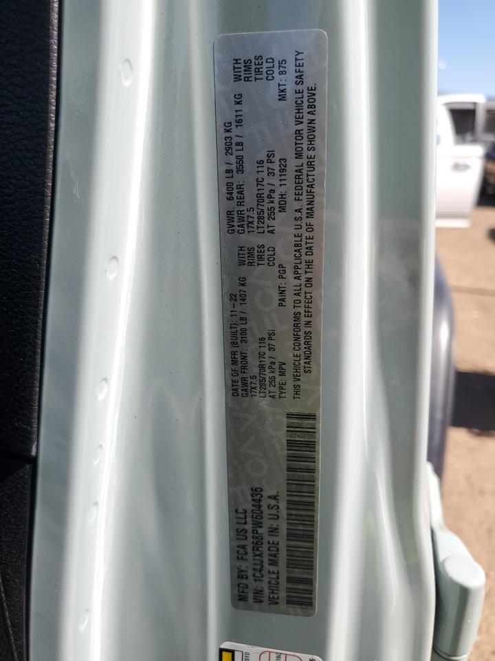 2023 Jeep Wrangler Rubicon 4Xe VIN: 1C4JJXR68PW604436 Lot: 81987075