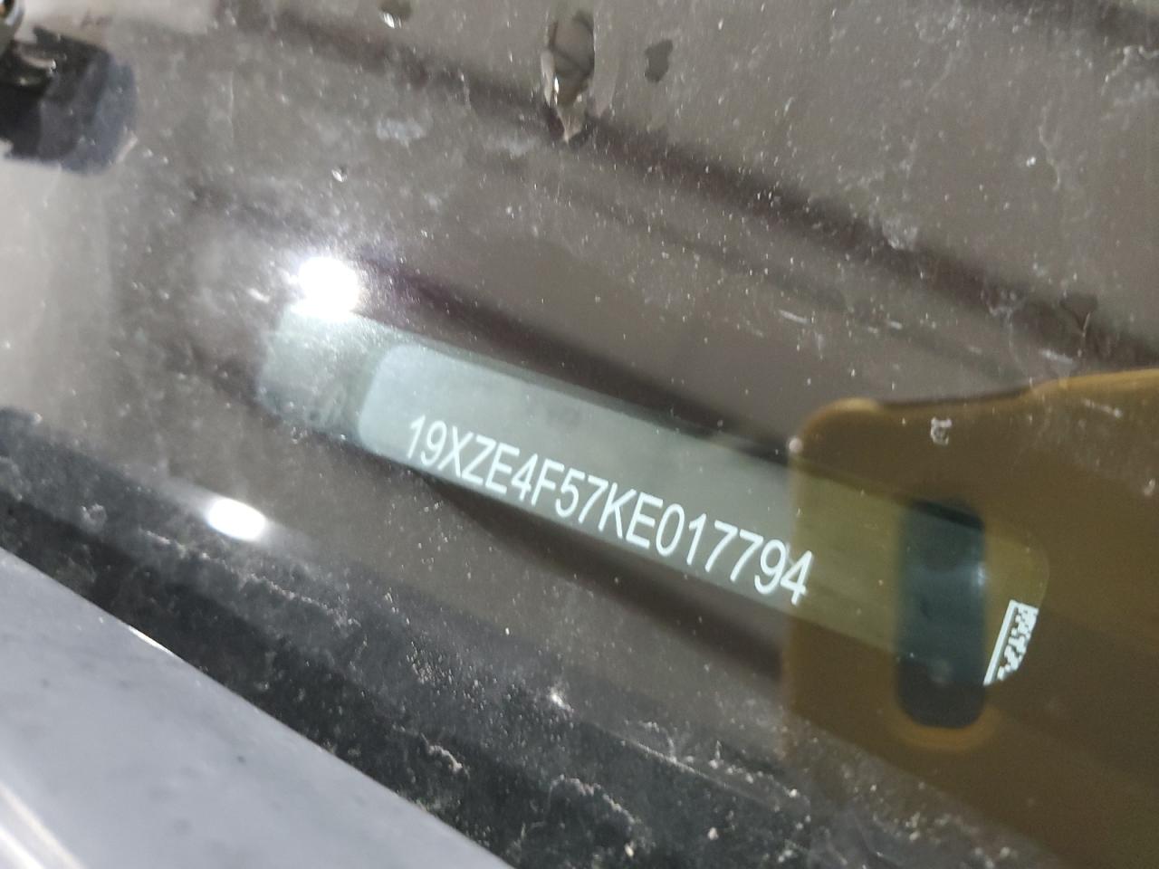 2019 Honda Insight Ex VIN: 19XZE4F57KE017794 Lot: 90007045