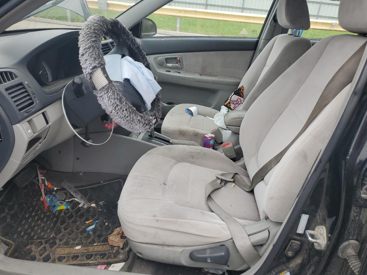 2007 Kia Spectra Ex VIN: KNAFE121775486288 Lot: 90274585