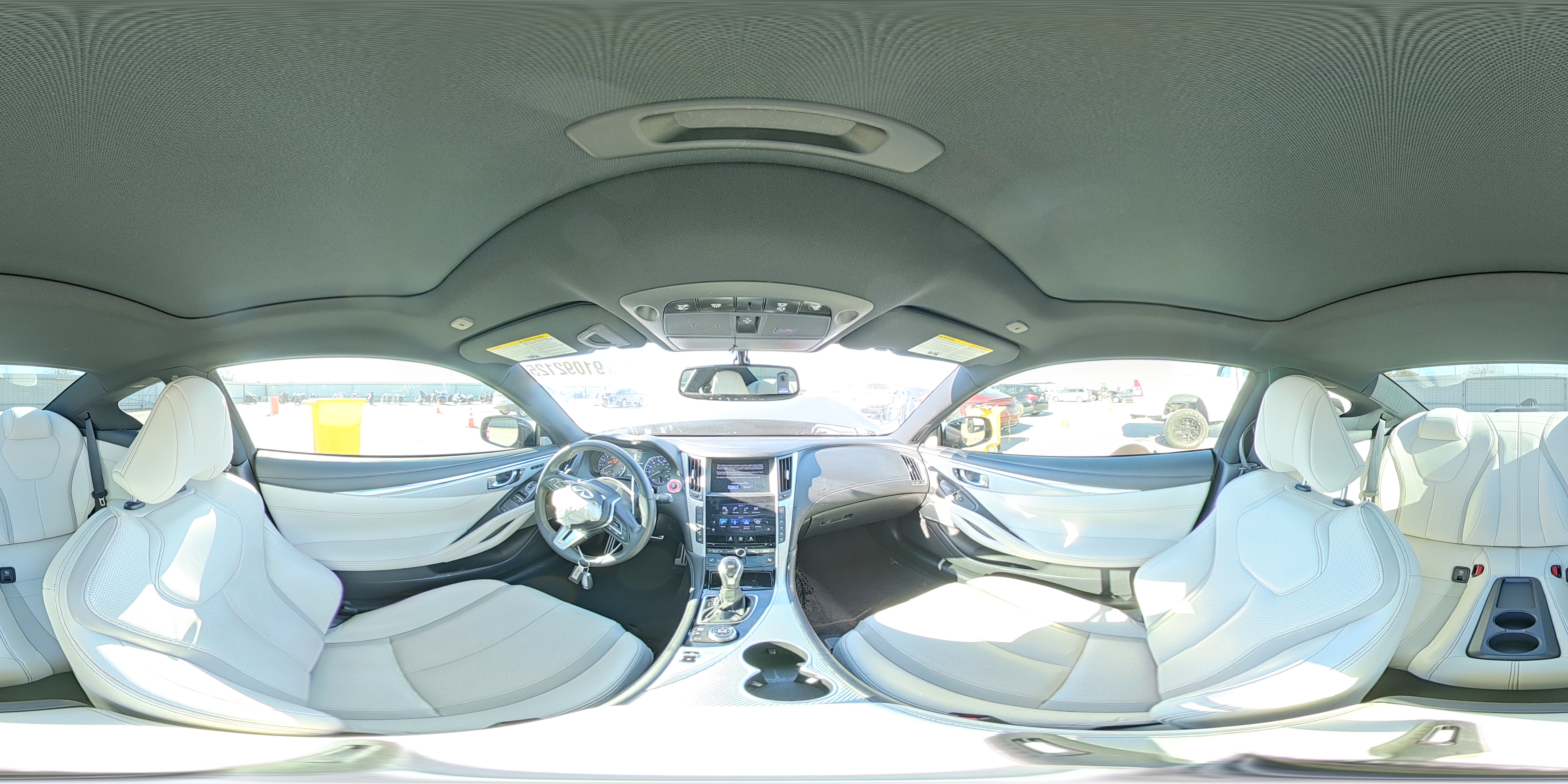 2018 Infiniti Q60 Red Sport 400 VIN: JN1FV7EK4JM531021 Lot: 91092125