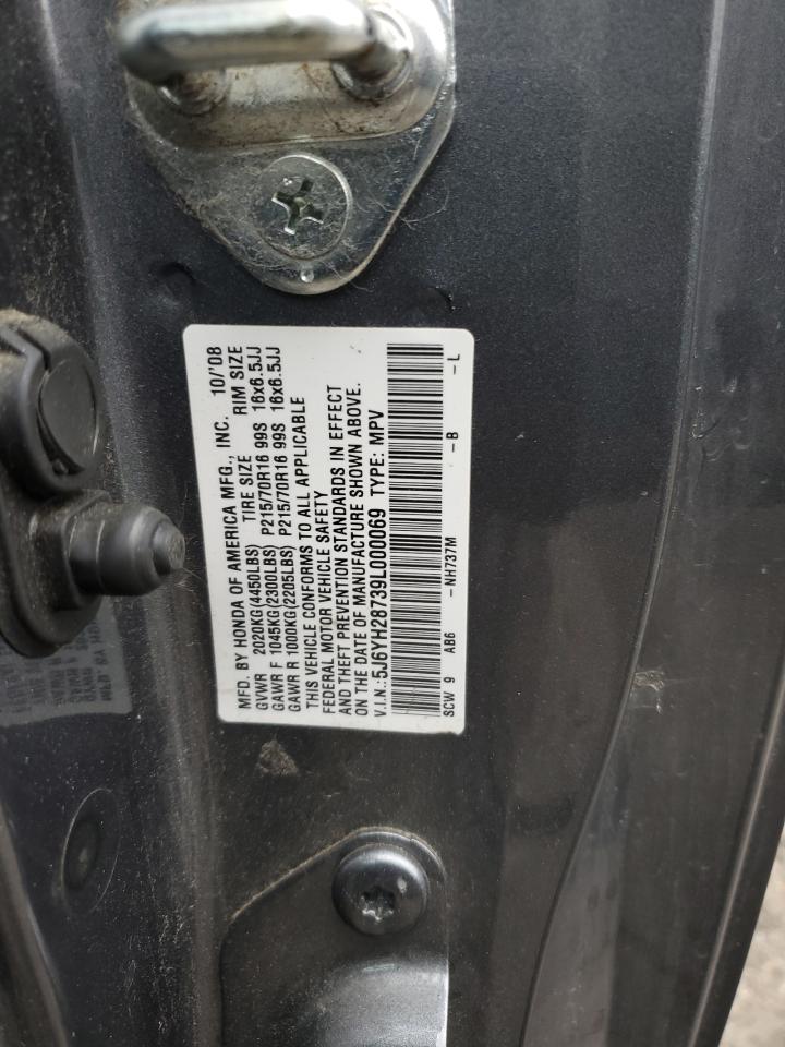 2009 Honda Element Ex VIN: 5J6YH28739L000069 Lot: 85857455