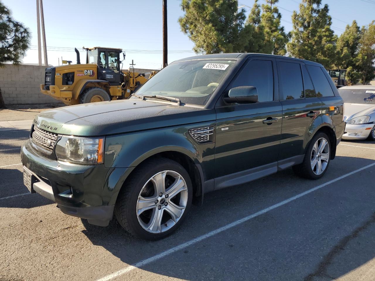 2012 Land Rover Range Rover Sport Hse Luxury green null gas SALSK2D46CA722950 photo #1