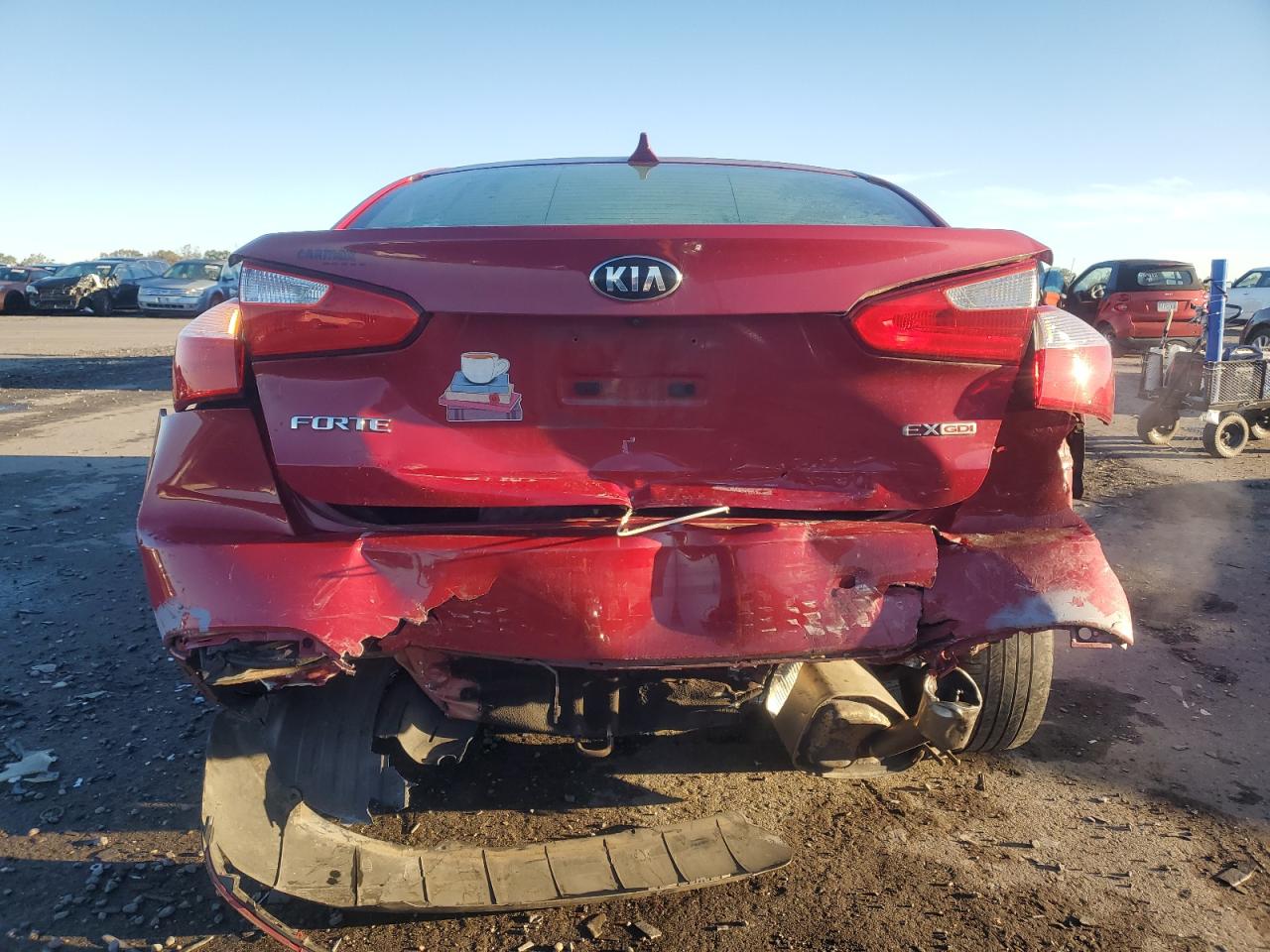 2014 Kia Forte Ex VIN: KNAFX4A84E5235395 Lot: 87265225