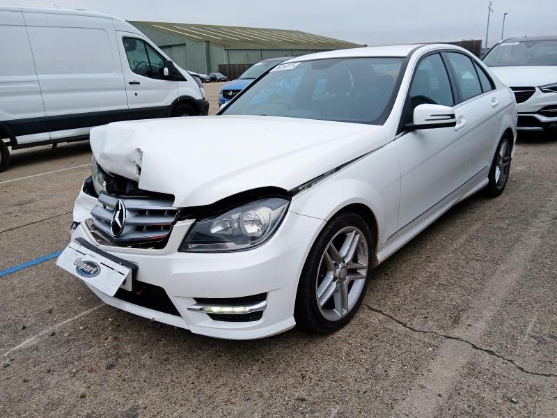 2013 MERCEDES-BENZ C220 AMG SPORT CDI BLUEEF  for sale at Copart NEWBURY