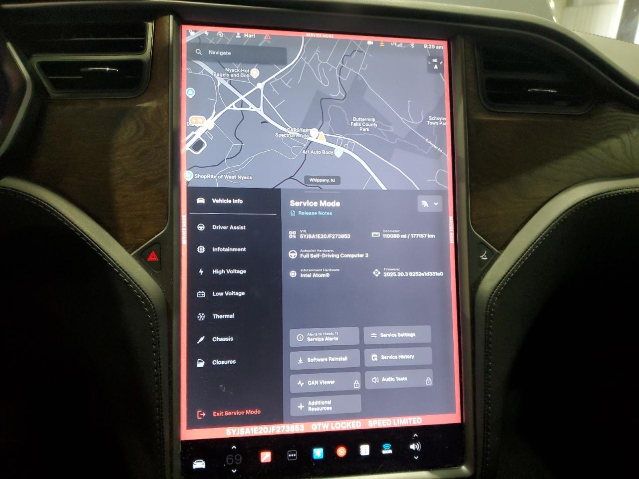 2018 Tesla Model S VIN: 5YJSA1E20JF273853 Lot: 80320815