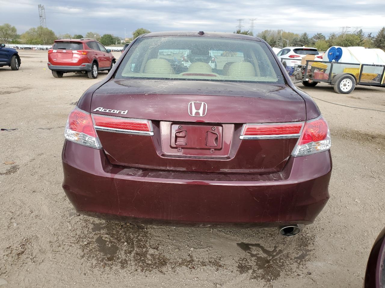 2011 Honda Accord Exl VIN: 1HGCP2F84BA100716 Lot: 86181385