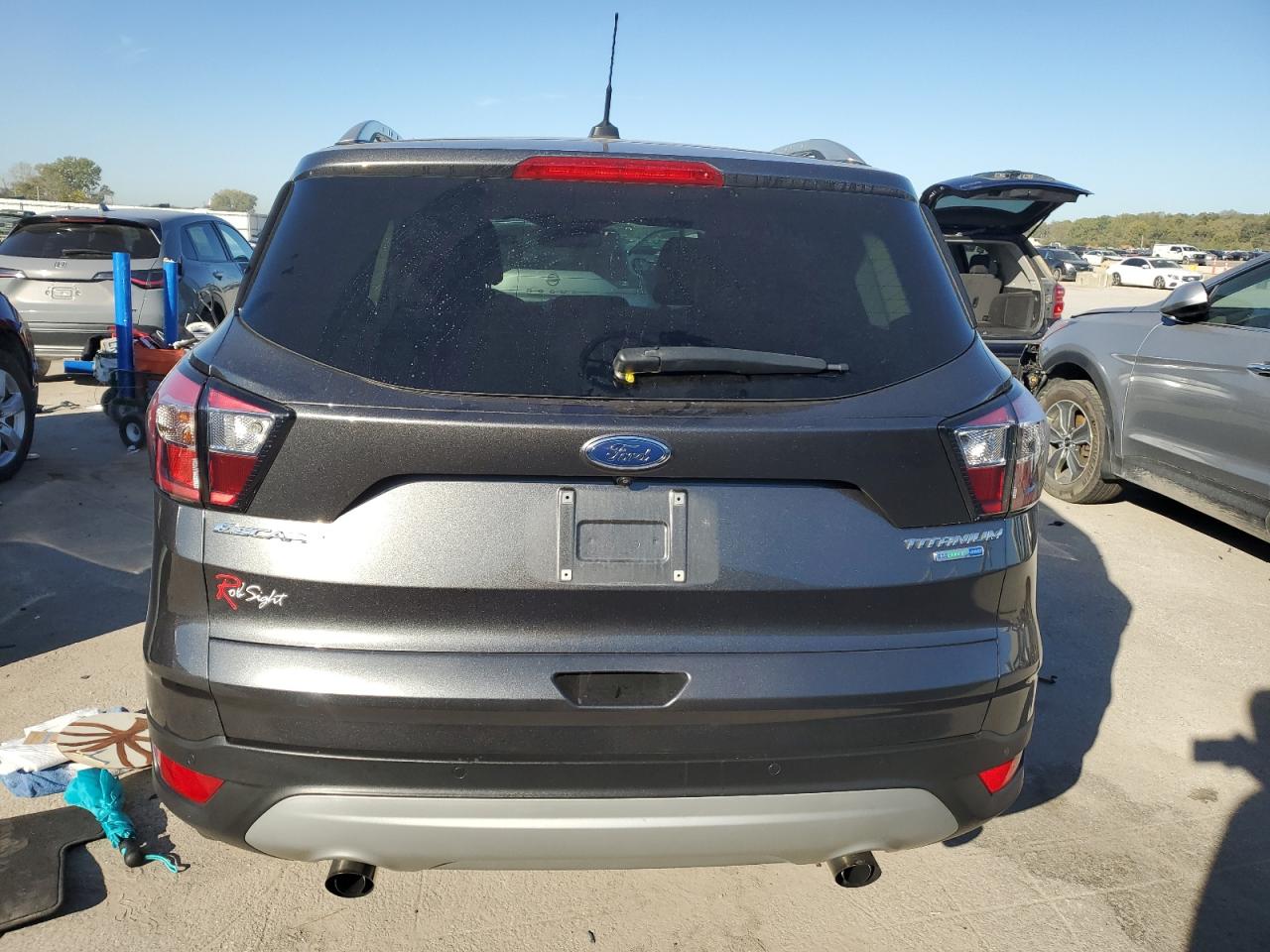 2017 Ford Escape Titanium VIN: 1FMCU9JD0HUD20183 Lot: 89818555