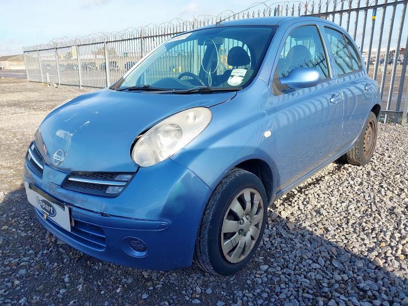 2007 NISSAN MICRA 1.2 SPIRITA 5DR AUTO for sale at Copart YORK