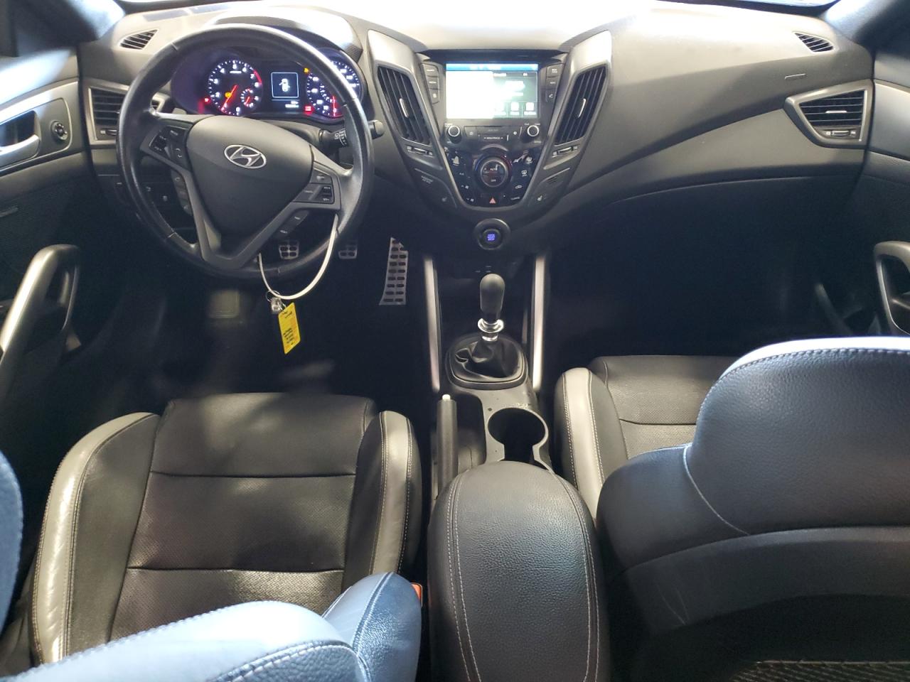 2016 Hyundai Veloster Turbo VIN: KMHTC6AE1GU279071 Lot: 85498575