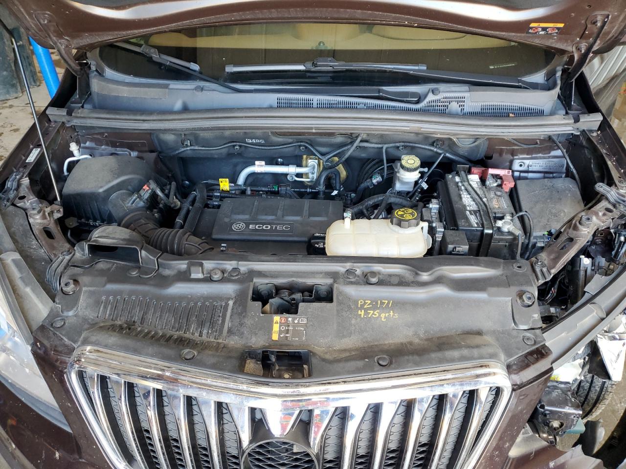 2016 Buick Encore VIN: KL4CJGSB5GB590920 Lot: 91025075