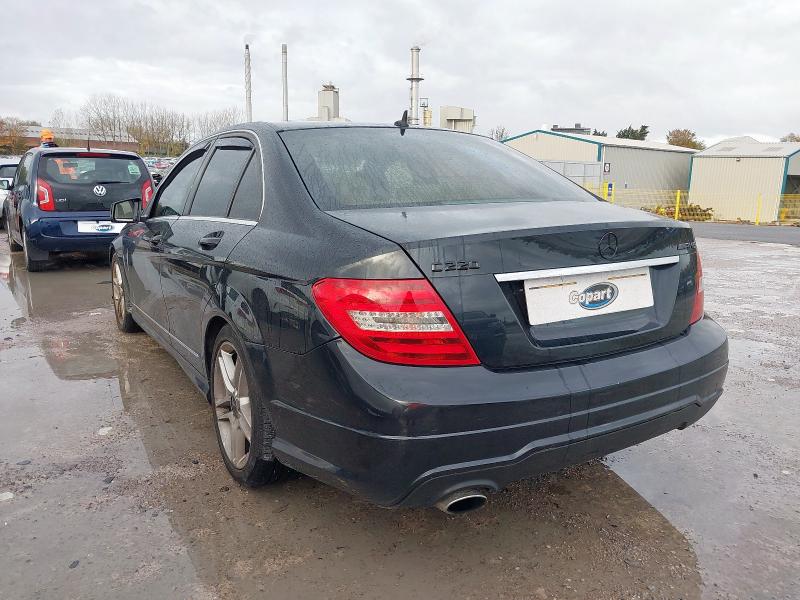 2012 MERCEDES-BENZ C CLASS C220 CDI BLUEEFFICIENCY AMG SPORT 4DR AUTO