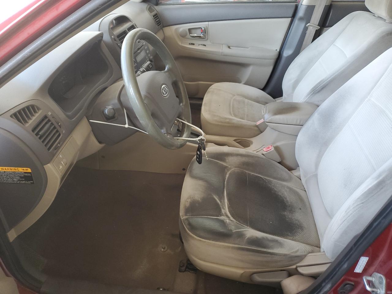 2009 Kia Spectra Ex VIN: KNAFE221295644352 Lot: 85508615