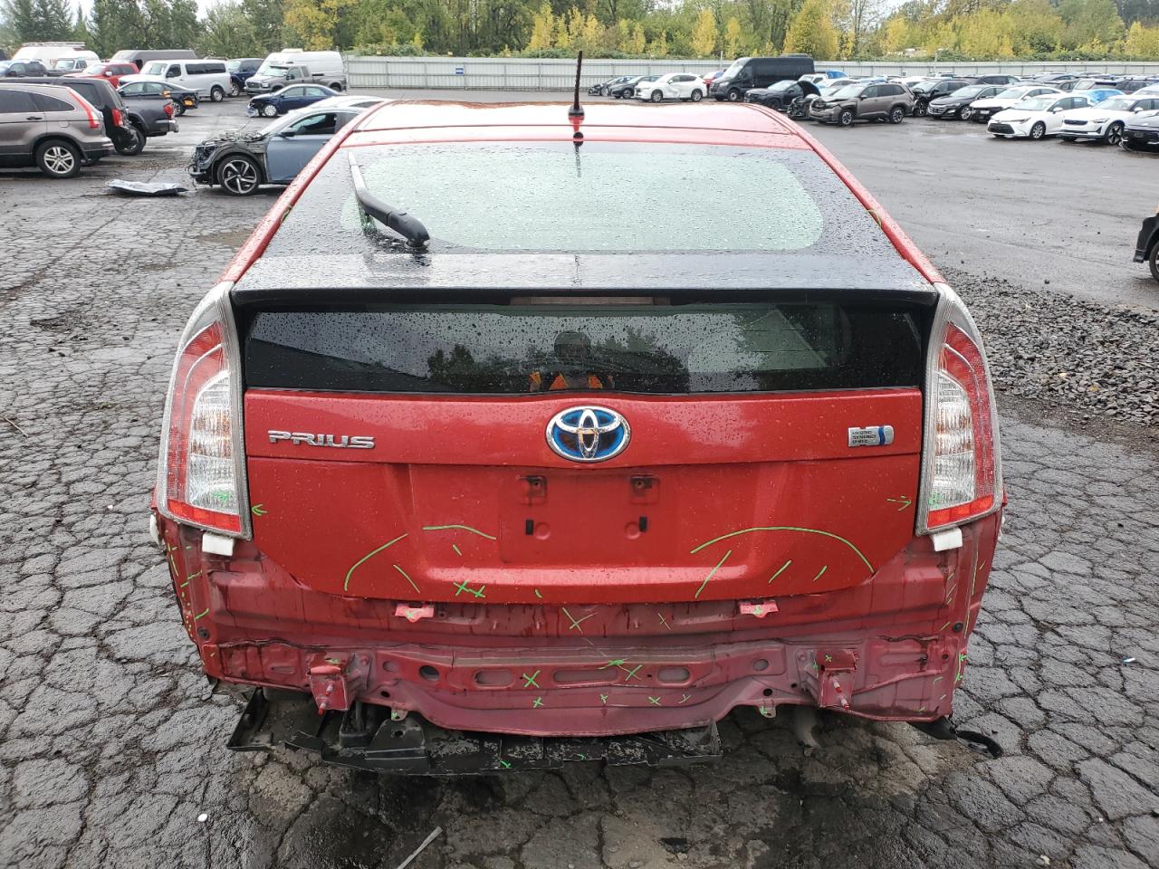 2014 Toyota Prius VIN: JTDKN3DU9E0380598 Lot: 82295785