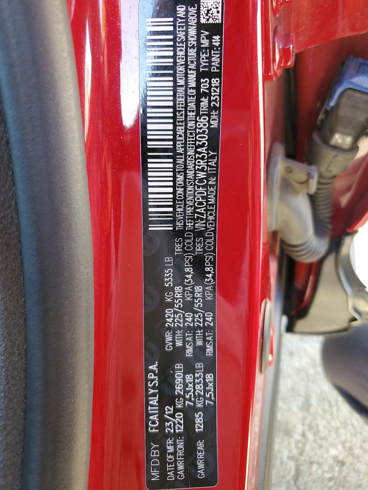 2024 Dodge Hornet R/T VIN: ZACPDFCW3R3A30386 Lot: 89825115