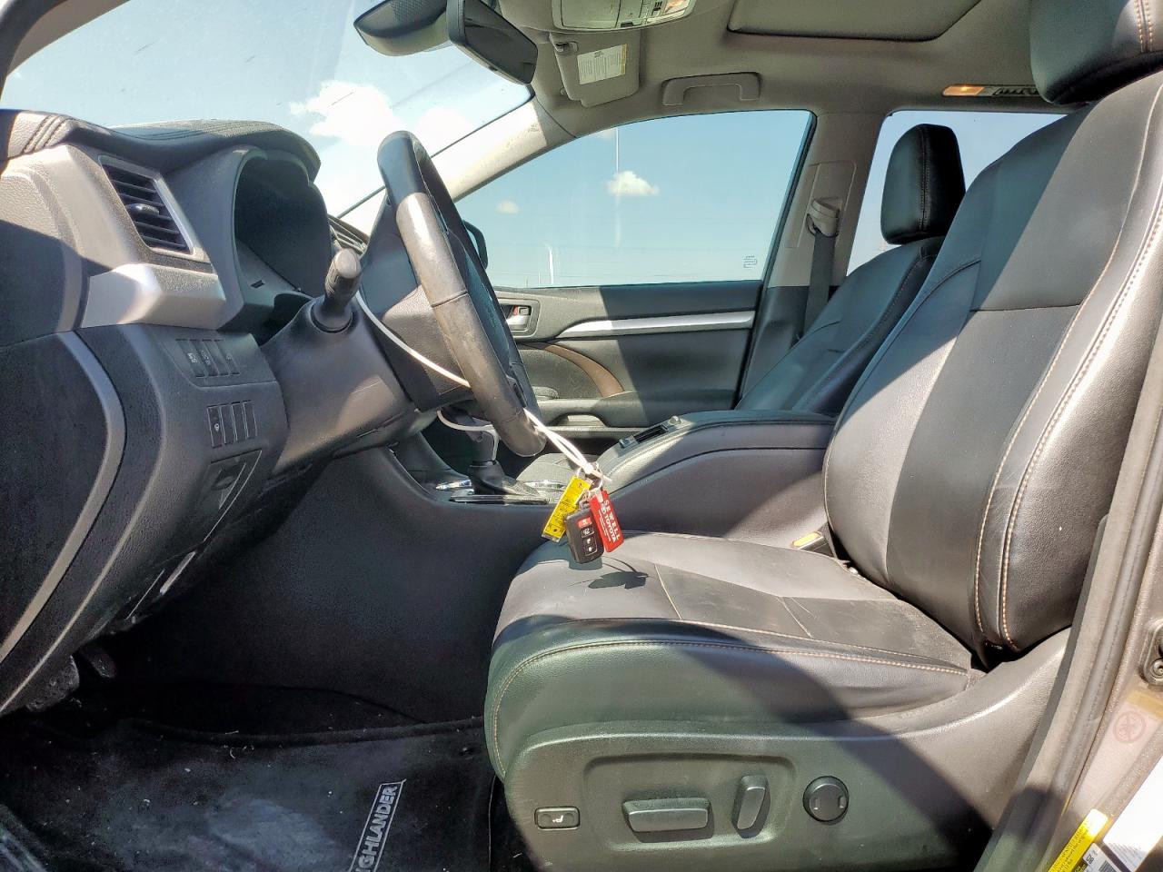 2017 Toyota Highlander Se VIN: 5TDKZRFH2HS517020 Lot: 85599145