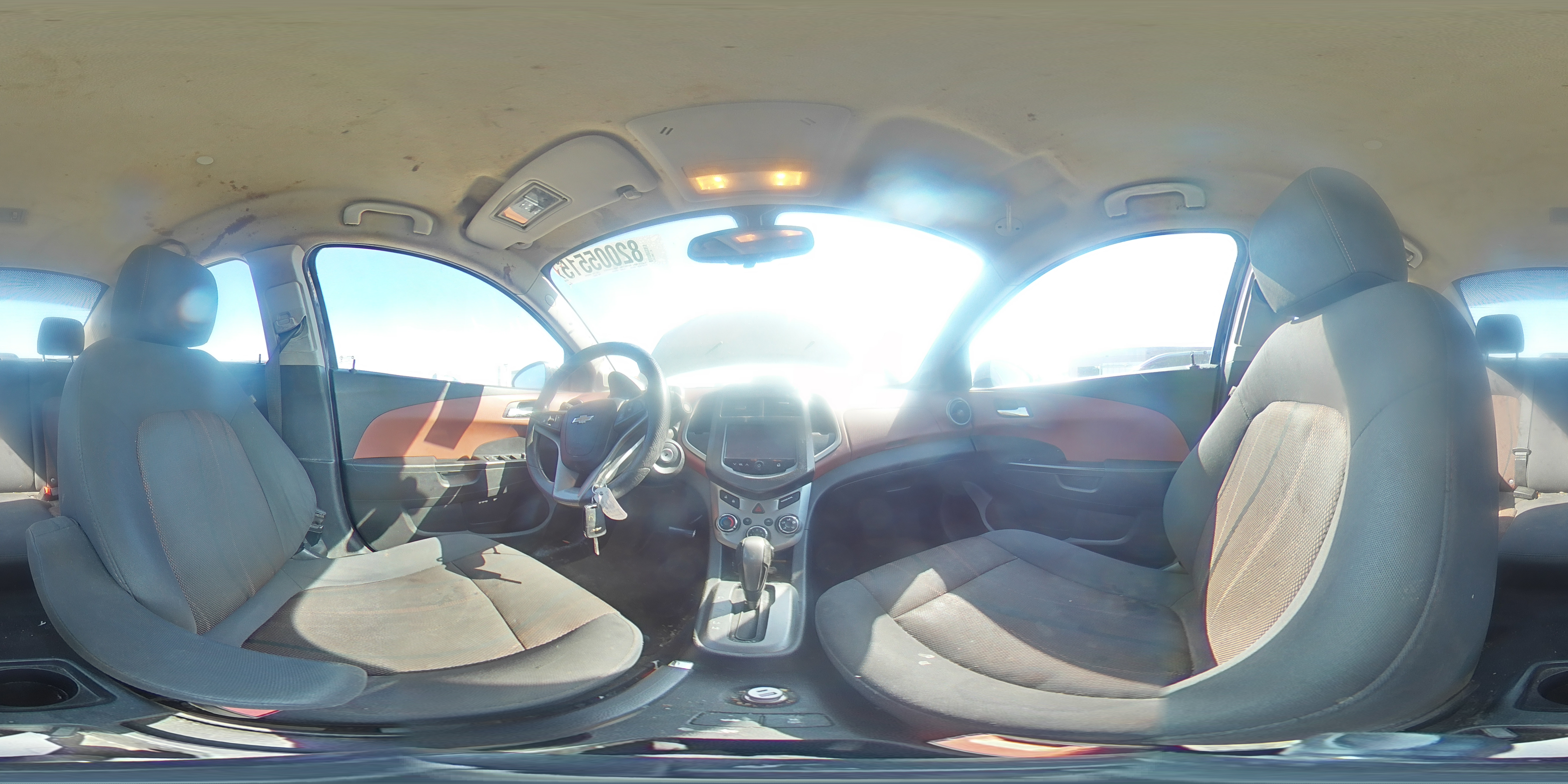 2015 Chevrolet Sonic Lt VIN: 1G1JC5SH8F4126967 Lot: 82005515