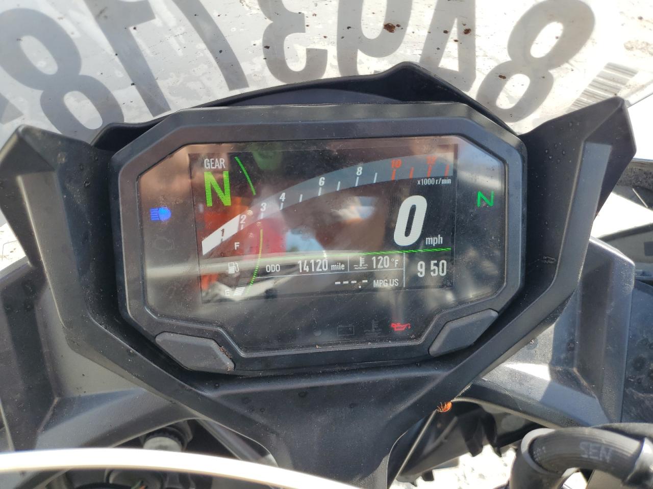 2022 Kawasaki Ex650 N VIN: ML5EXEN10NDA72443 Lot: 84937185