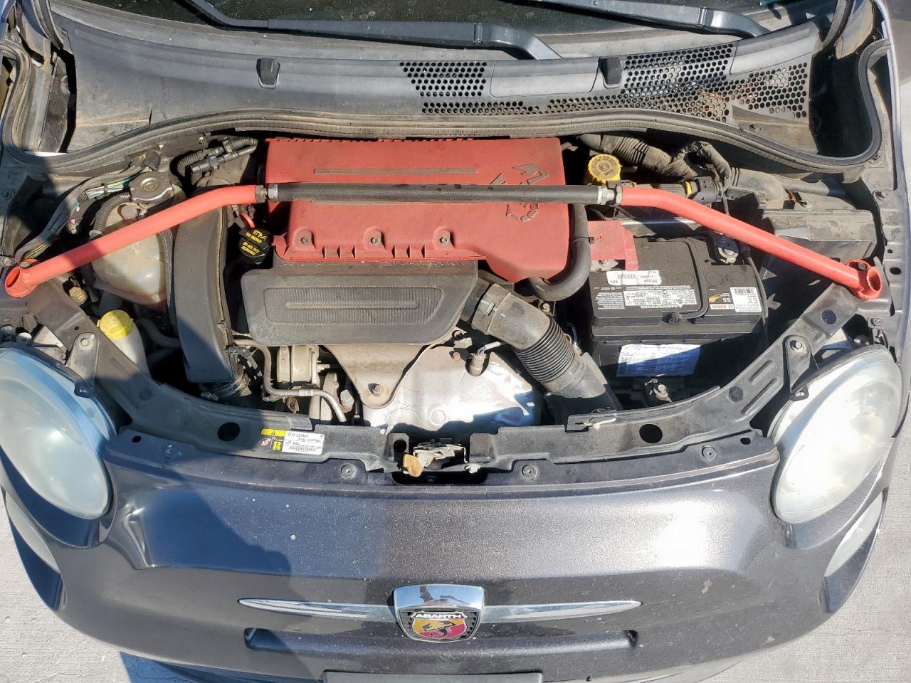 2015 Fiat 500 Abarth VIN: 3C3CFFFH3FT507681 Lot: 85853755