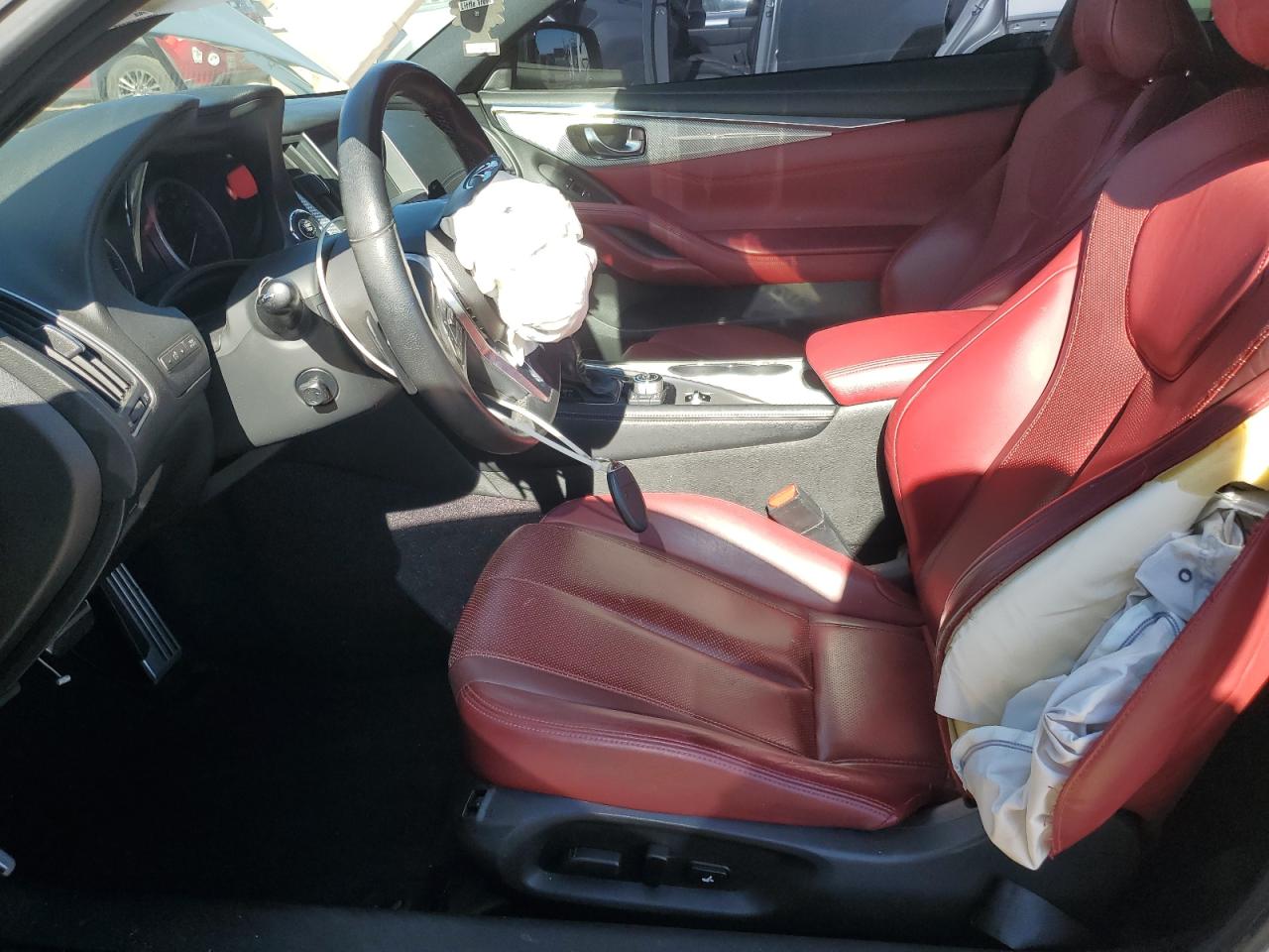 2017 Infiniti Q60 Red Sport 400 VIN: JN1FV7EL4HM700151 Lot: 89697855