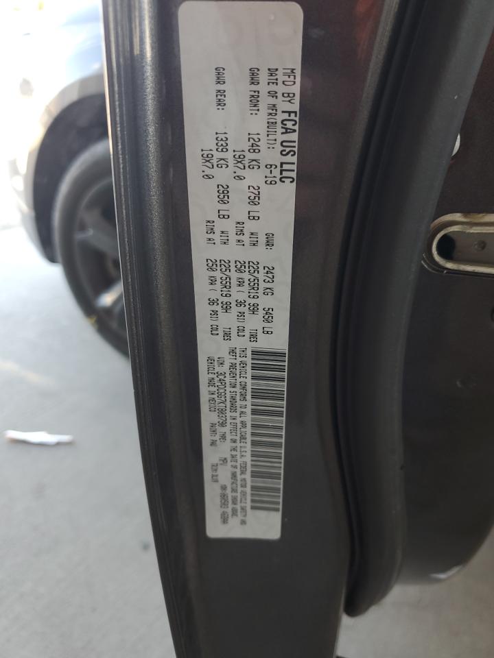 2019 Dodge Journey Crossroad VIN: 3C4PDCGG7KT803790 Lot: 87357615