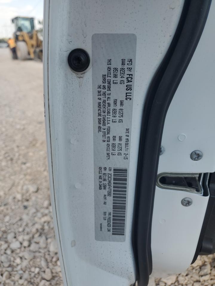 2015 Chrysler 300 Limited VIN: 2C3CCAAGXFH772682 Lot: 86896545