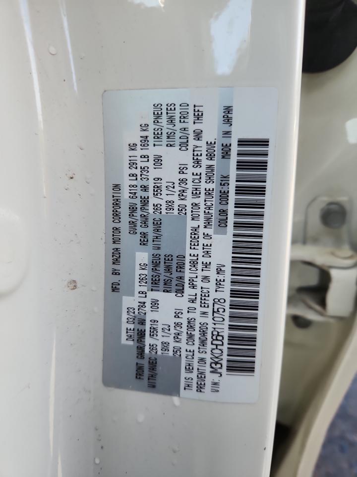 2024 Mazda Cx-90 Preferred Plus VIN: JM3KKCHD6R1107578 Lot: 90825735